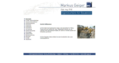Desktop Screenshot of ib-mgeiger.de